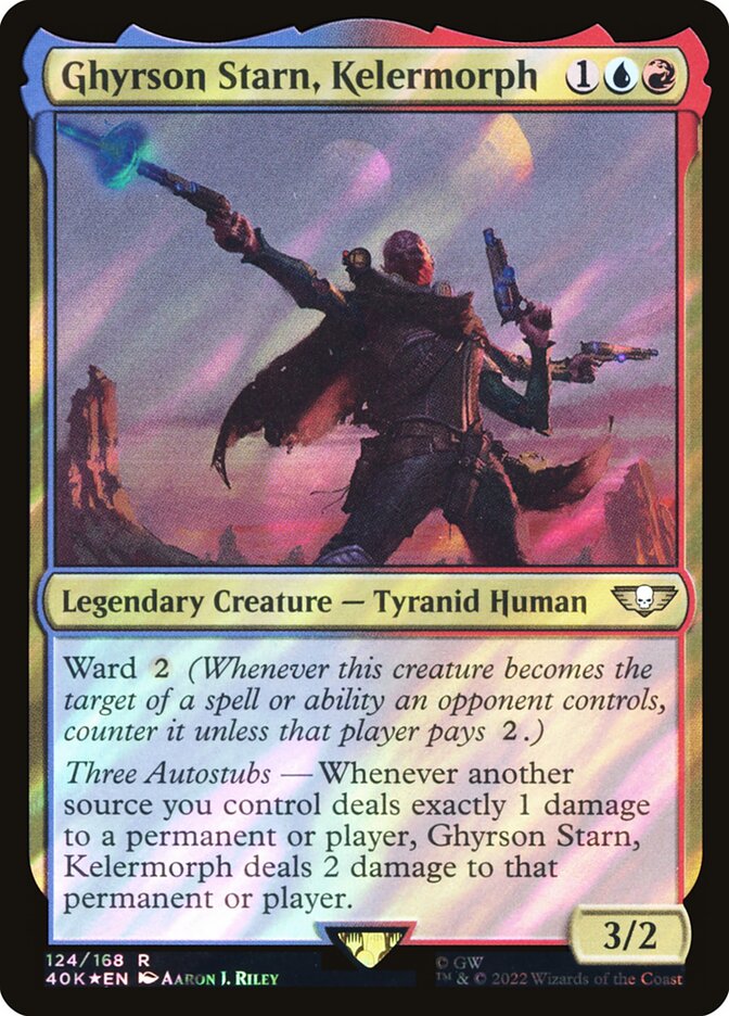Ghyrson Starn, Kelermorph (124★) - Warhammer 40,000 Commander (40K)