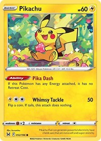 Pikachu (52) - SWSH11: Lost Origin (SWSH11)