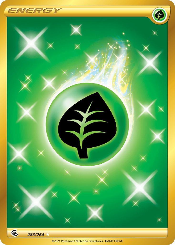 Grass Energy (283/264) - [Secret Rare] Fusion Strike (FST)