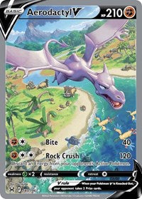 Aerodactyl V (Alternate Full Art) (180) - SWSH11: Lost Origin (SWSH11)