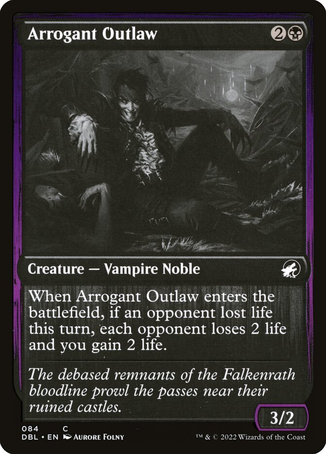 Arrogant Outlaw - [Foil] Innistrad: Double Feature (DBL)