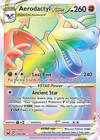 Aerodactyl VSTAR (Secret) (199) - SWSH11: Lost Origin (SWSH11)