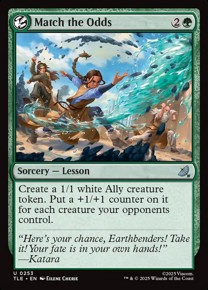 Match the Odds (253) - Avatar: The Last Airbender Eternal (TLE)