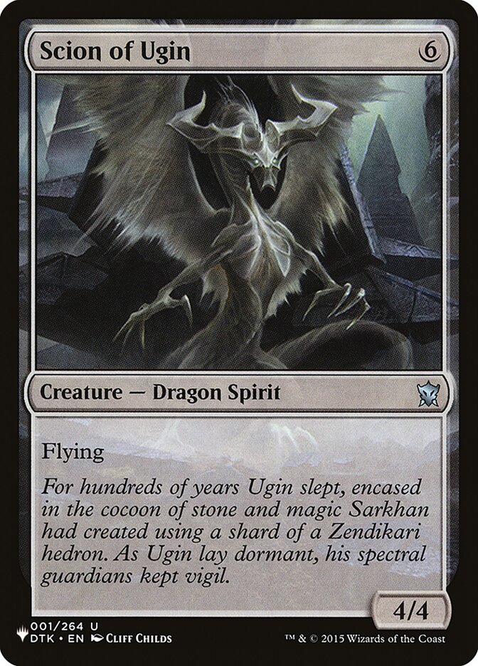 Scion of Ugin (DTK-1) - The List (PLST)