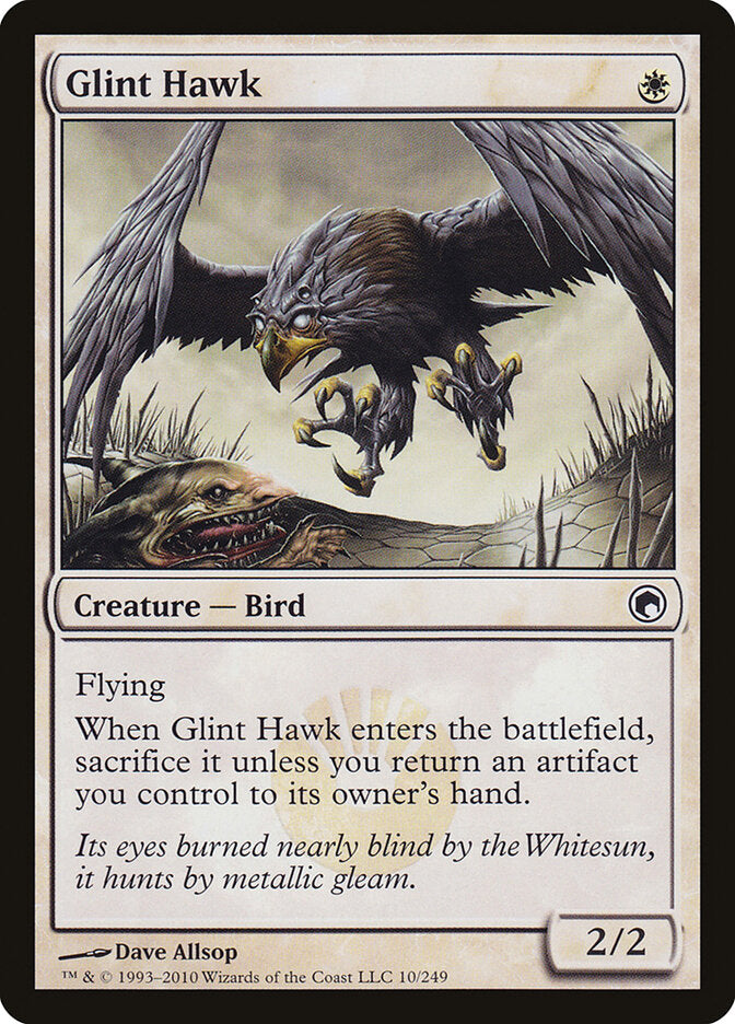 Glint Hawk (10) - Scars of Mirrodin (SOM)
