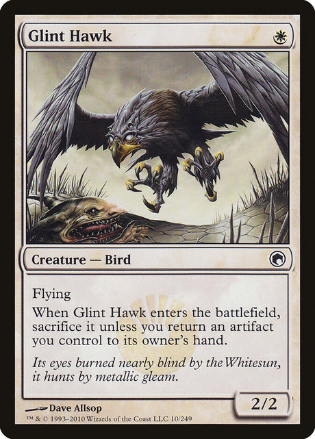 Glint Hawk (10) - Scars of Mirrodin (SOM)