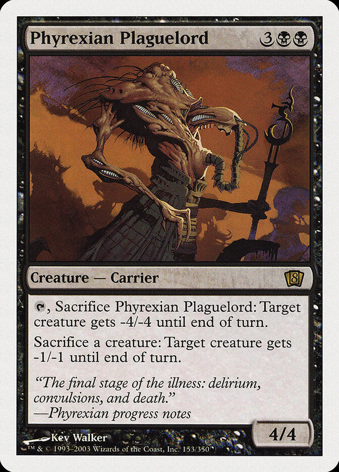 Phyrexian Plaguelord (153) - Eighth Edition (8ED)