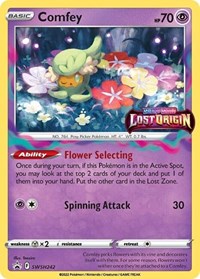 Comfey SWSH242 Prerelease (SWSH242) - SWSH: Sword & Shield Promo Cards (SWSD)