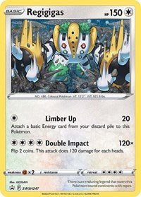 Regigigas - SWSH247 (Cosmos Holo) (SWSH247) - SWSH: Sword & Shield Promo Cards (SWSD)