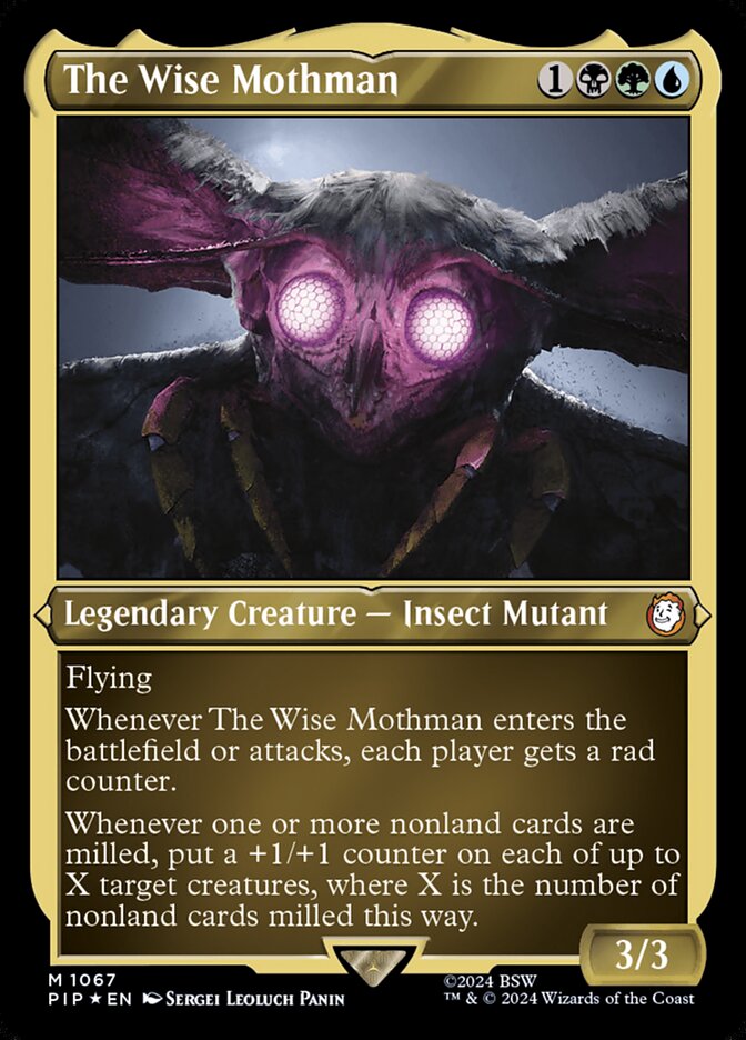 The Wise Mothman (1067) - Fallout (PIP)