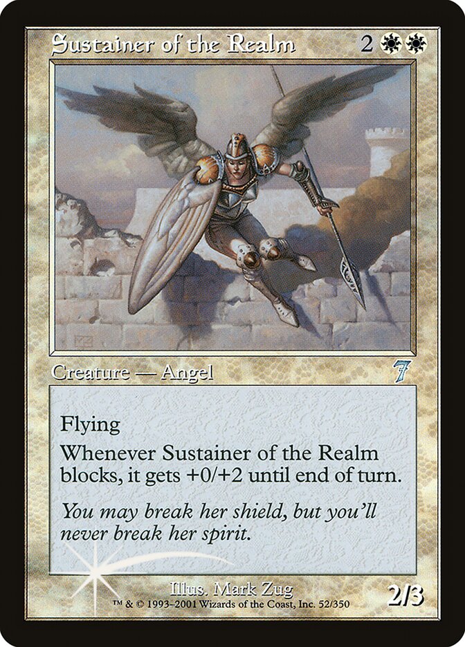 Sustainer of the Realm (52) - Seventh Edition (7ED)
