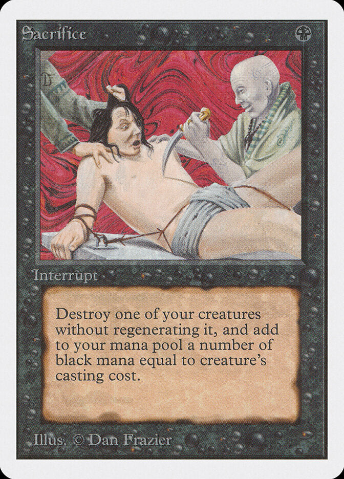 Sacrifice (125) - Unlimited Edition (2ED)