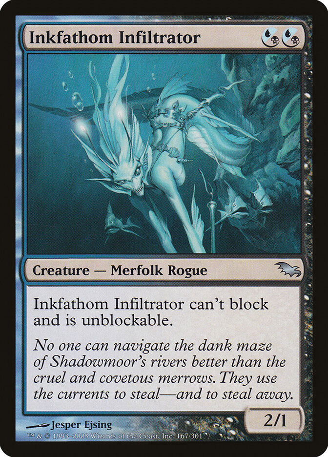 Inkfathom Infiltrator (167) - Shadowmoor (SHM)