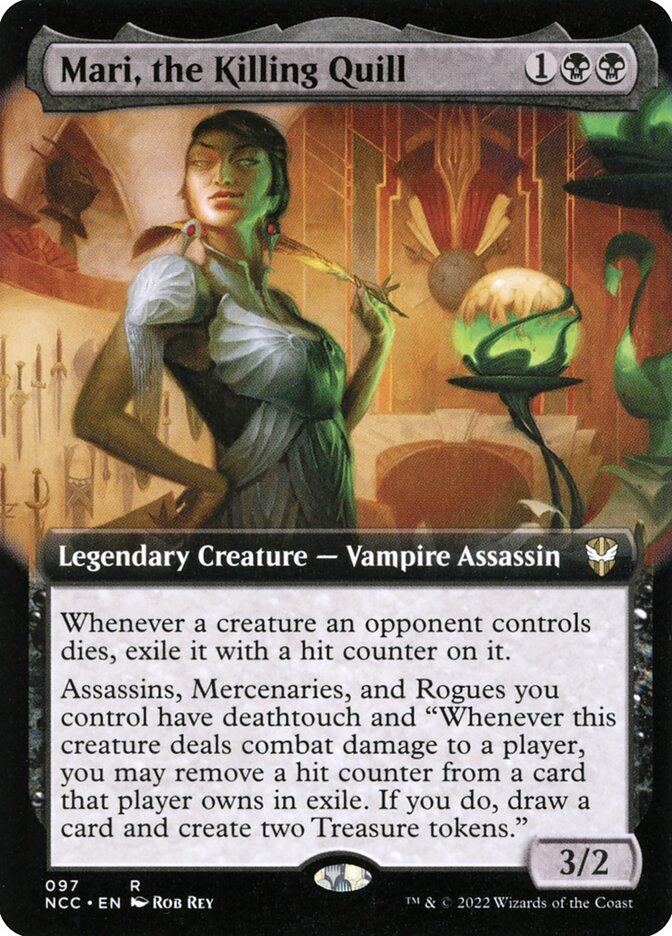 Mari, the Killing Quill (97) - New Capenna Commander (NCC)