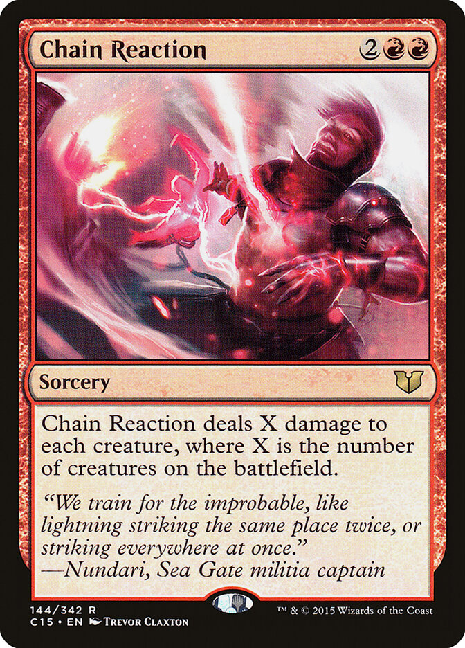 Chain Reaction (144) - Commander 2015 (C15)