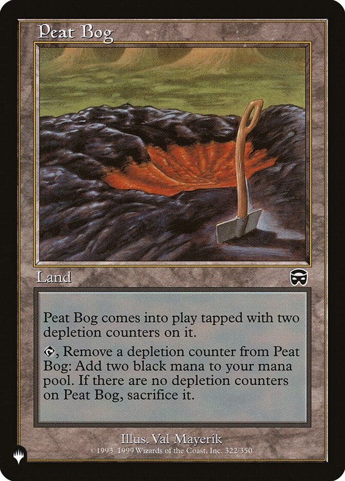 Peat Bog - The List (PLST)