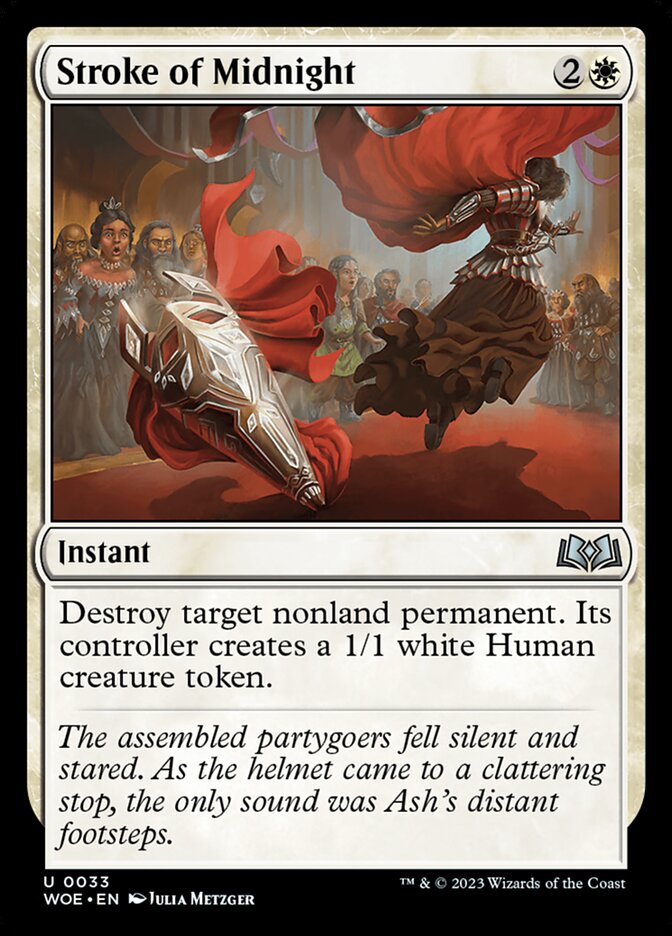 Stroke of Midnight (33) - Wilds of Eldraine (WOE)