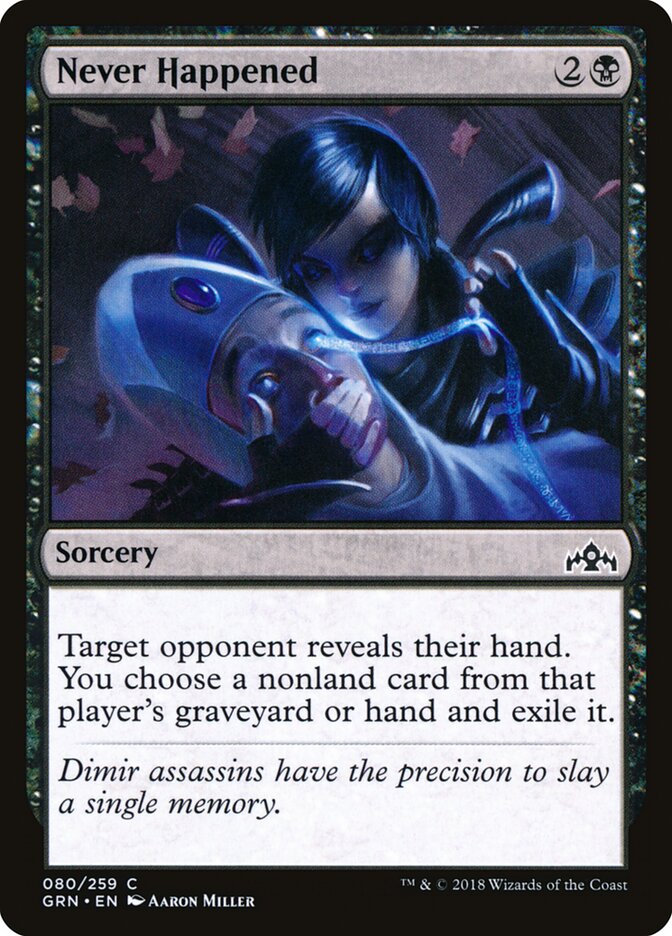 Never Happened (80) - Guilds of Ravnica (GRN)