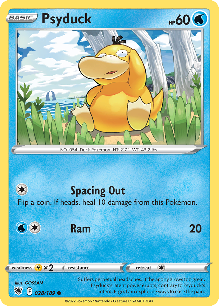 Psyduck (28/189) - [Reverse Holo] Astral Radiance (ASR)