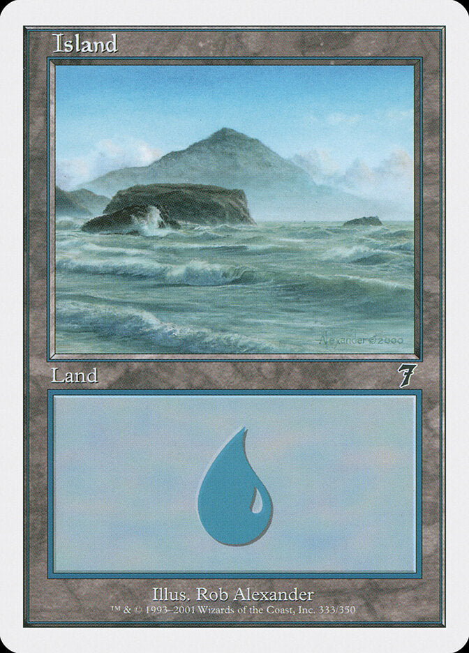 Island (333) - Seventh Edition (7ED)