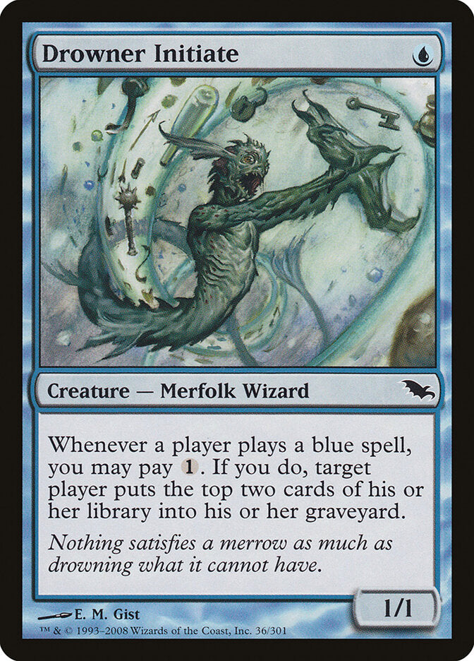 Drowner Initiate (36) - Shadowmoor (SHM)