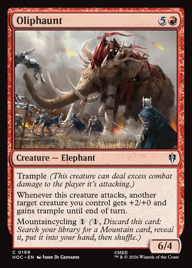 Oliphaunt (199) - The Hobbit Eternal (HOC)