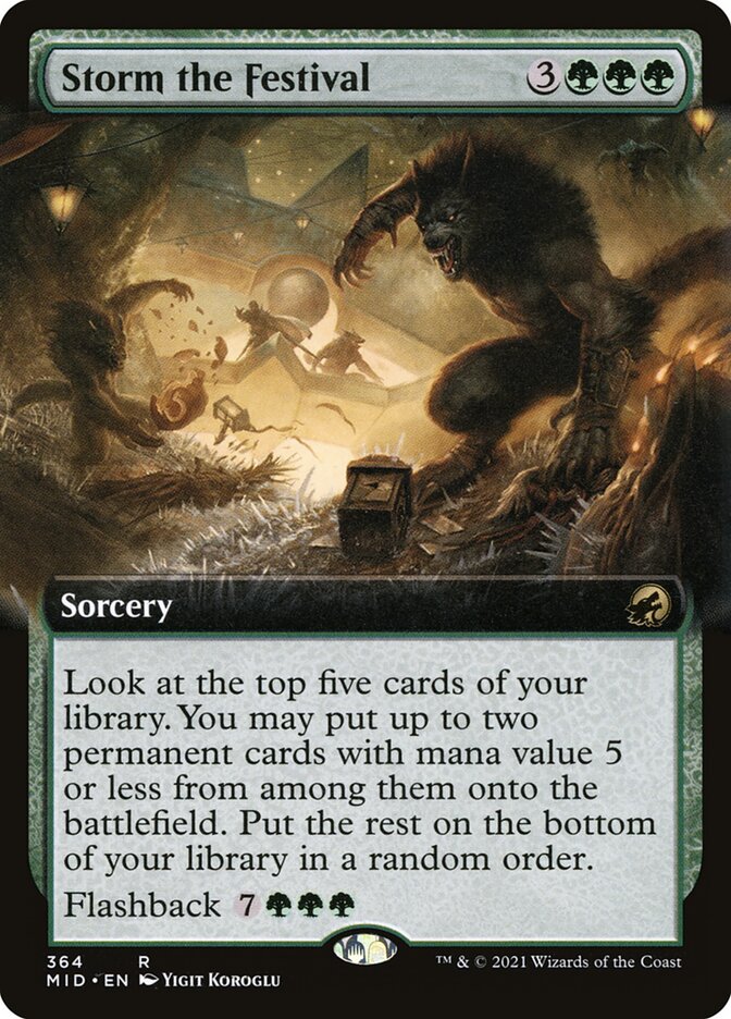 Storm the Festival (364) - Innistrad: Midnight Hunt (MID)