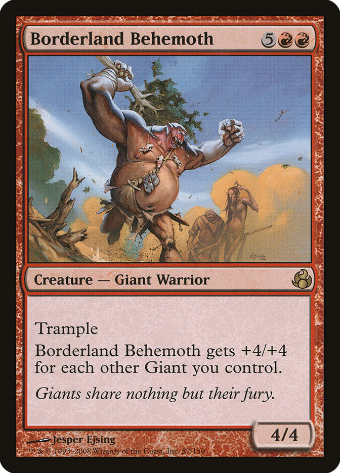 Borderland Behemoth (87) - Morningtide (MOR)