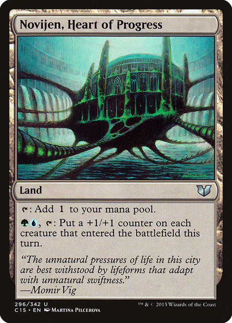 Novijen, Heart of Progress (296) - Commander 2015 (C15)