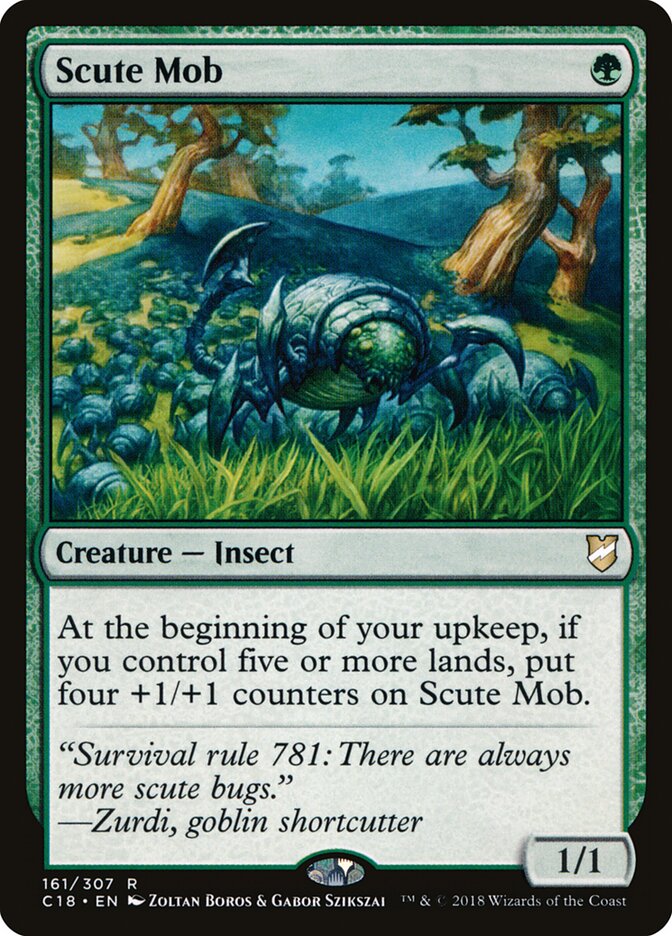 Scute Mob (161) - Commander 2018 (C18)