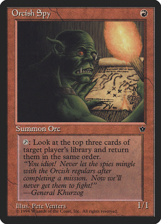 Orcish Spy (61c) - Fallen Empires (FEM)