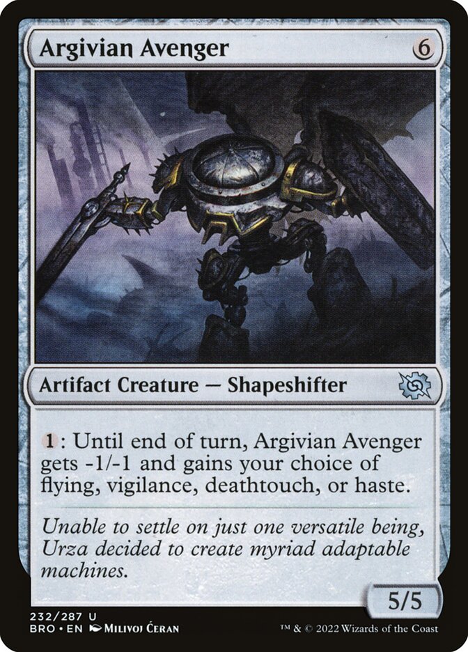 Argivian Avenger (232) - The Brothers' War (BRO)