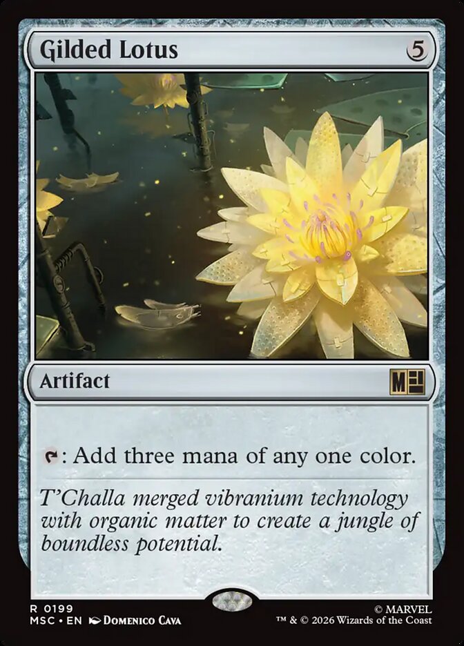 Gilded Lotus (199) - Marvel Super Heroes Commander (MSC)