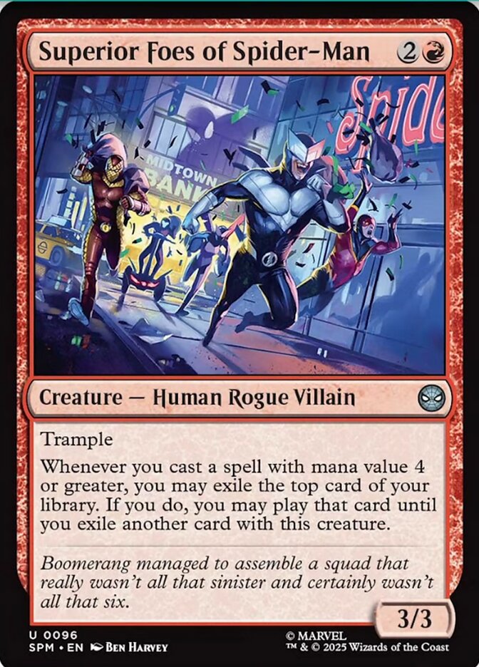 Superior Foes of Spider-Man (96) - [Foil] Marvel's Spider-Man (SPM)