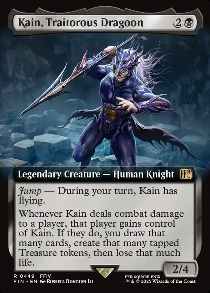 Kain, Traitorous Dragoon (449) - [Extended Art] Final Fantasy (FIN)