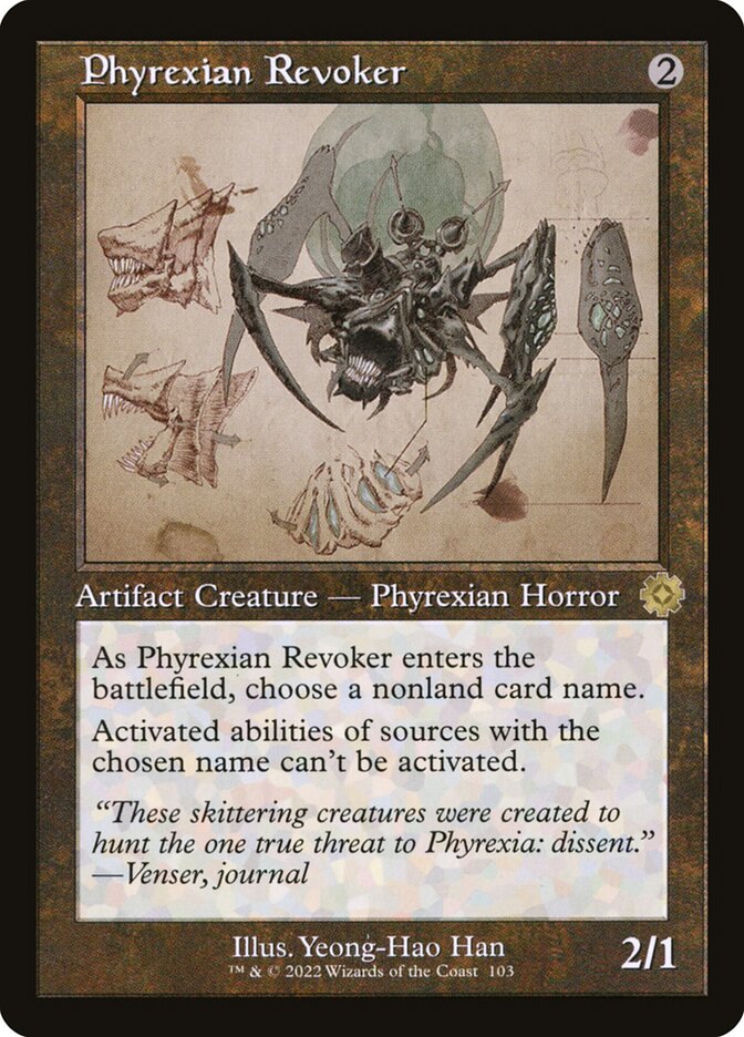 Phyrexian Revoker (103) - The Brothers' War Retro Artifacts (BRR)