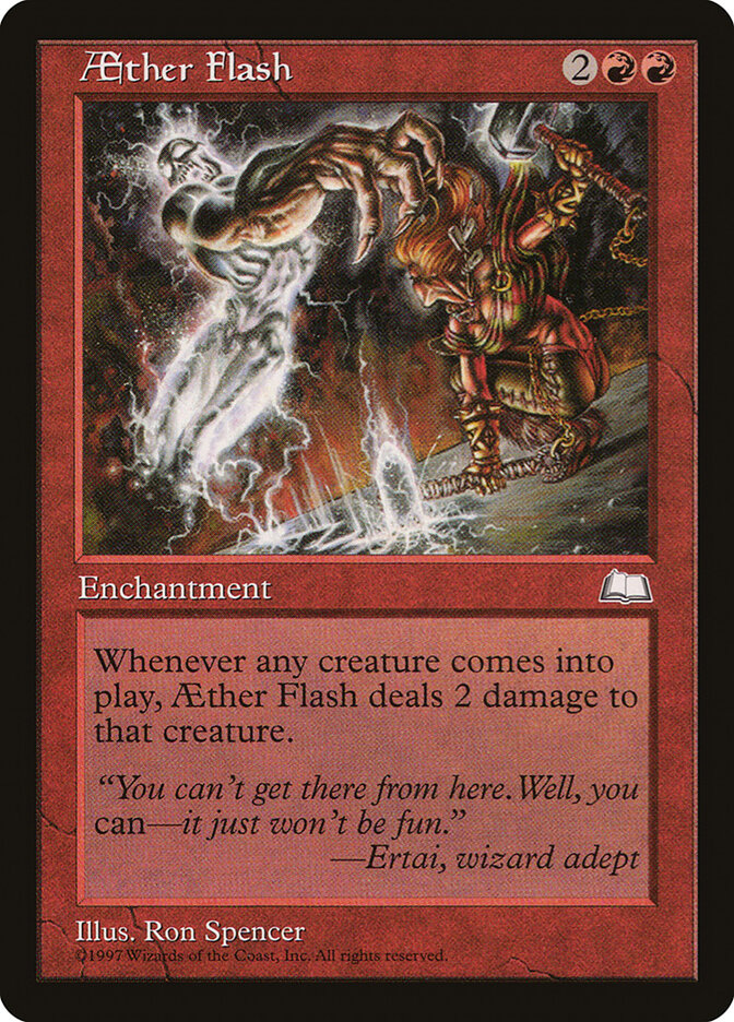 Aether Flash (88) - Weatherlight (WTH)