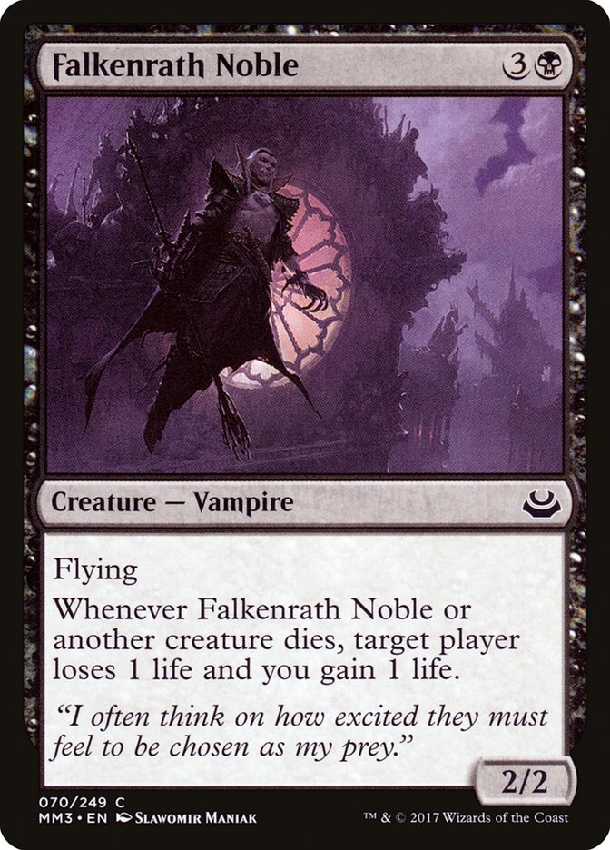 Falkenrath Noble (70) - Modern Masters 2017 (MM3)