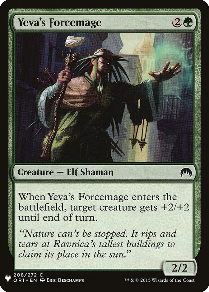 Yeva's Forcemage (ORI-208) - The List (PLST)