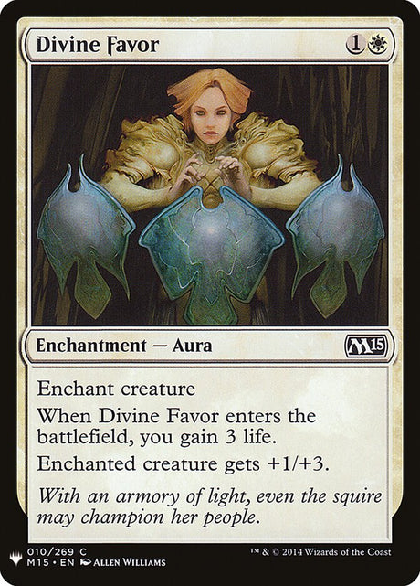 Divine Favor (M15-10) - The List (PLST)