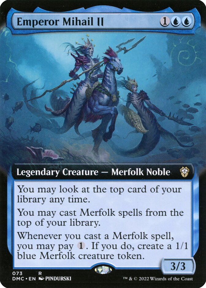 Emperor Mihail II (73) - Dominaria United Commander (DMC)
