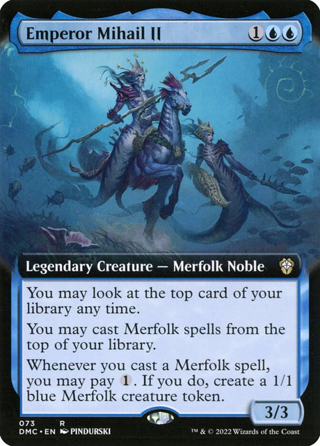 Emperor Mihail II (73) - Dominaria United Commander (DMC)