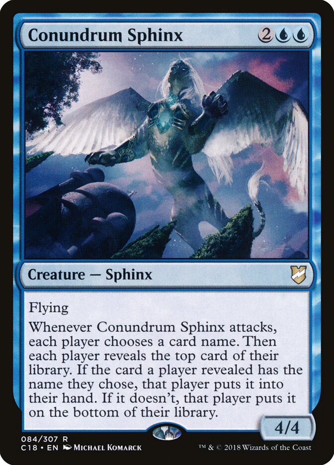 Conundrum Sphinx (84) - Commander 2018 (C18)