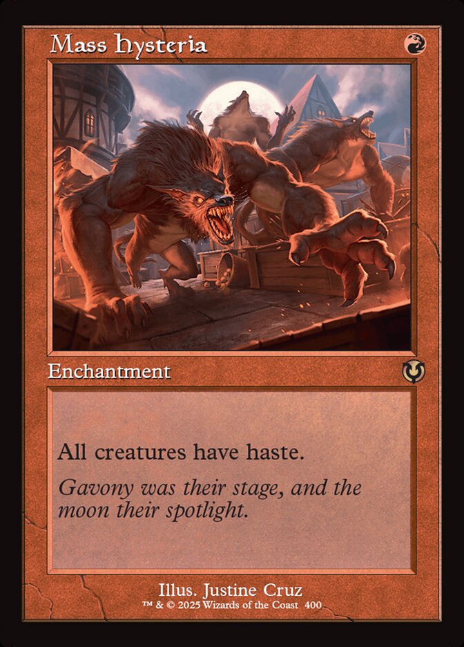 Mass Hysteria - [Retro Frame] Innistrad Remastered (INR)
