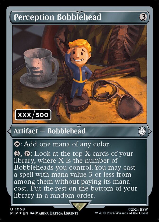 Perception Bobblehead (1058) - Fallout (PIP)