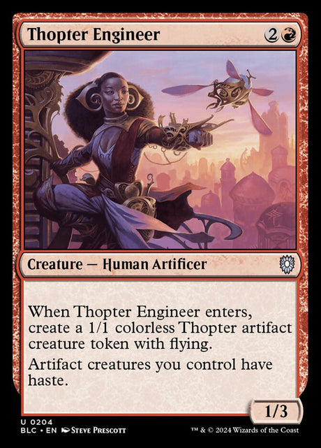 Thopter Engineer (204) - Bloomburrow Commander (BLC)