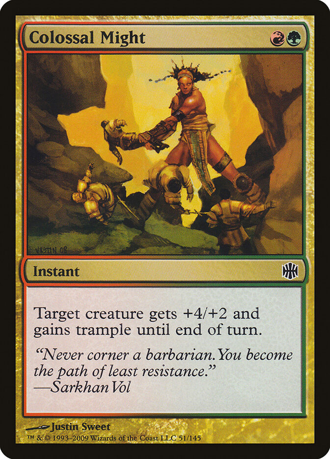Colossal Might (51) - Alara Reborn (ARB)