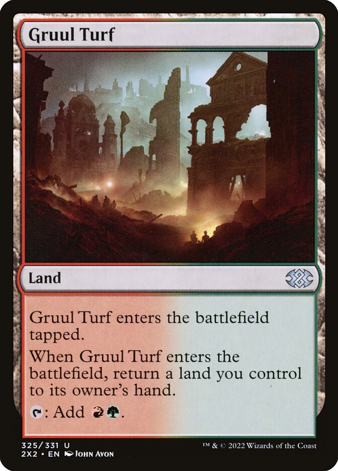 Gruul Turf (325) - Double Masters 2022 (2X2)