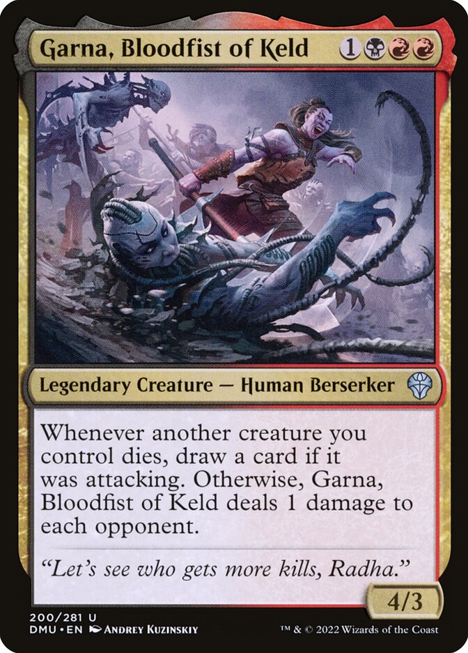 Garna, Bloodfist of Keld (200) - Dominaria United (DMU)