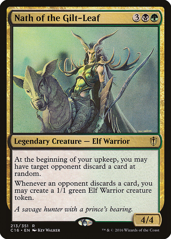 Nath of the Gilt-Leaf (213) - Commander 2016 (C16)